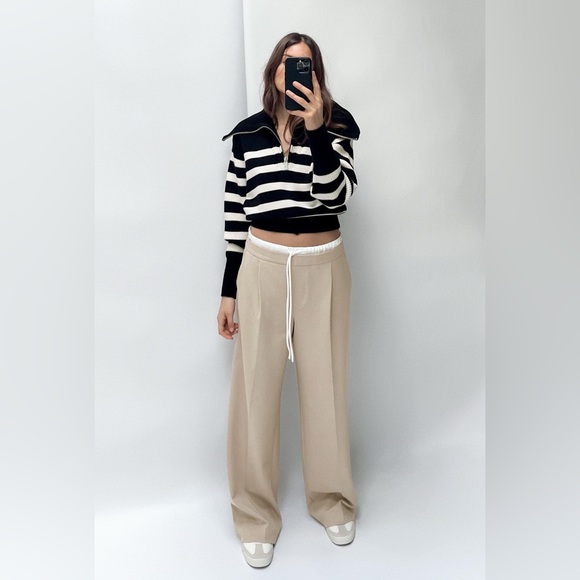 Zara double waist trousers - Picture 1 of 1